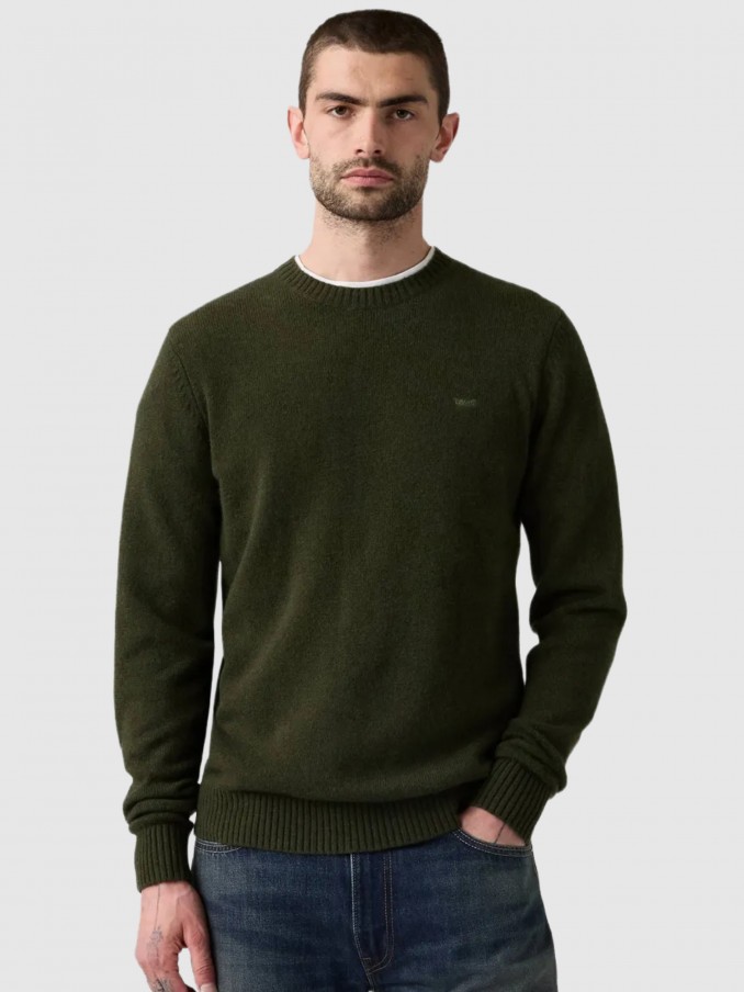 Sueter Hombre Tropa Verde Levis
