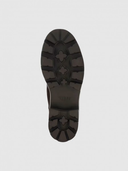 Boots Woman Dark Brown Guess