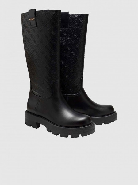 Botas Mujer Negro Guess Botas Mujer Negro Guess