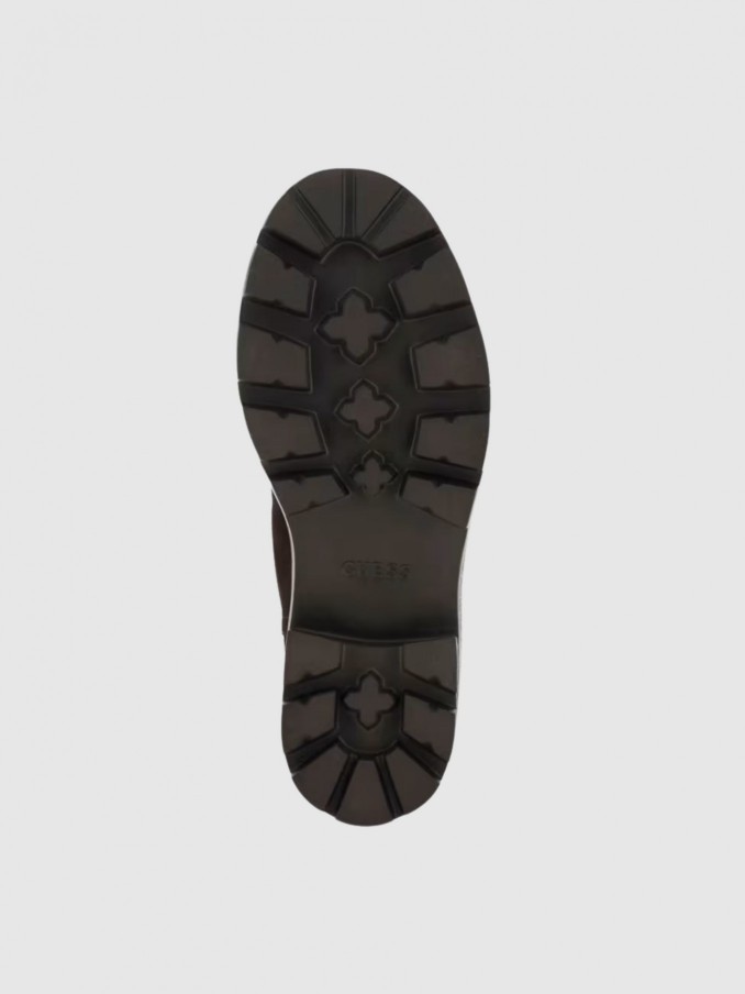 Botas Mujer Castaño Oscuro Guess