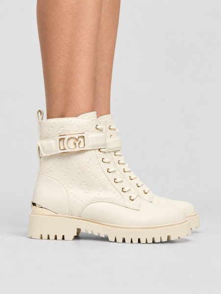 Boots Woman White Guess