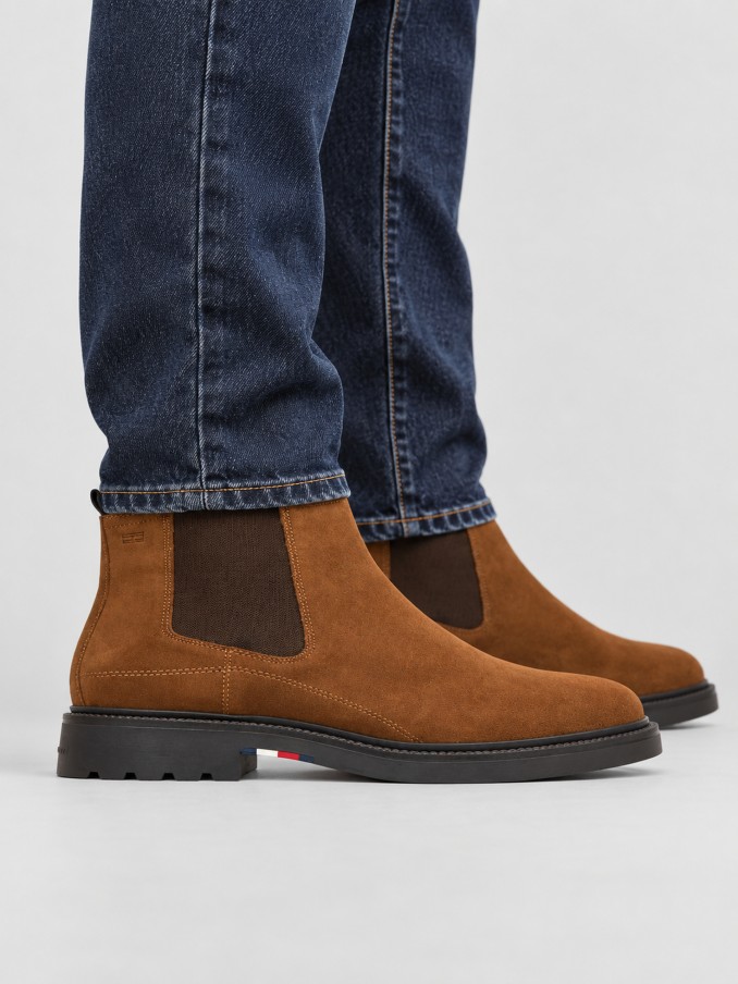 Botas Hombre Marrón Tommy Hilfiger