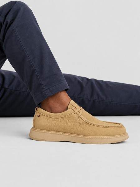 Zapatos Hombre Beige Tommy Hilfiger
