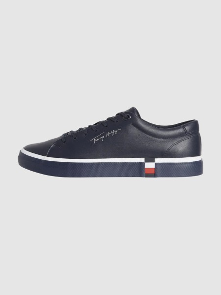 Sapatilha Tommy Hilfiger Homem Elevated Hilfiger Mix Runner Sapatilha Tommy Hilfiger Homem Elevated Hilfiger Mix Runner