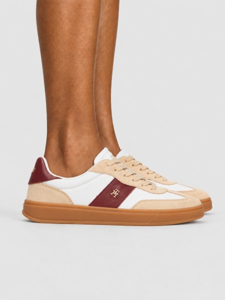 Sapatilha Tommy Hilfiger Mulher Th Premium Heritage Sneaker
