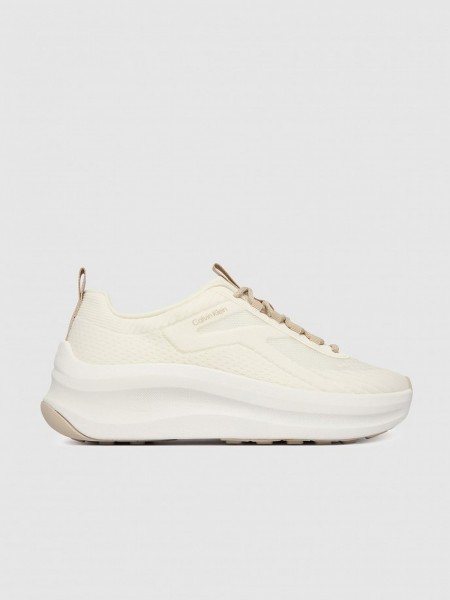 Sapatilha Calvin Klein  Mulher Chunky Run Ckstripe Lup Sp Kn