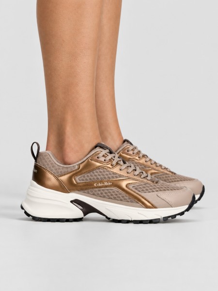 Sapatilha Calvin Klein  Mulher Hike Run Ckstripe Mesh Met