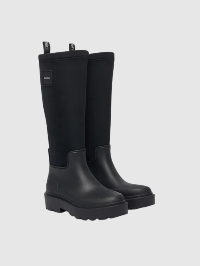 Botas Mujer Negro Calvin Klein