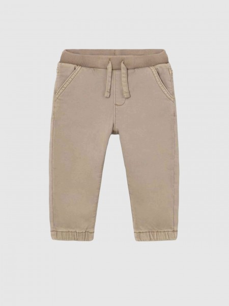Pantalones Bebe Ni�o Beige Mayoral
