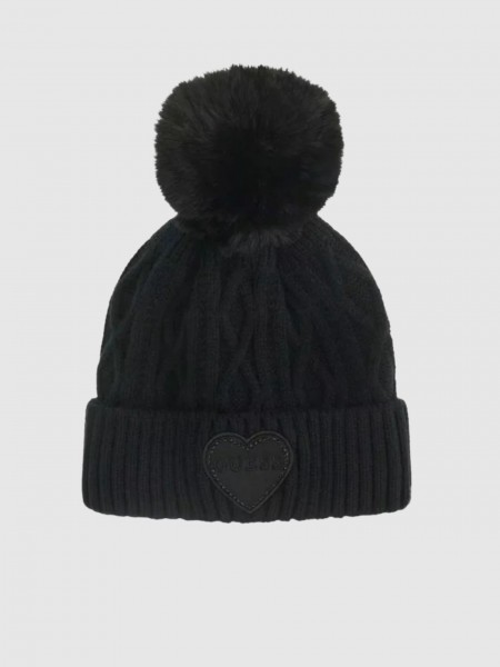 Gorro Ni�a Negro Guess