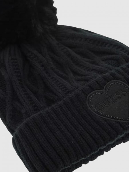 Beanie Girl Black Guess Beanie Girl Black Guess