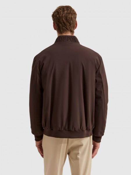 Jacket Man Dark Brown Lion Of Porches Jacket Man Dark Brown Lion Of Porches