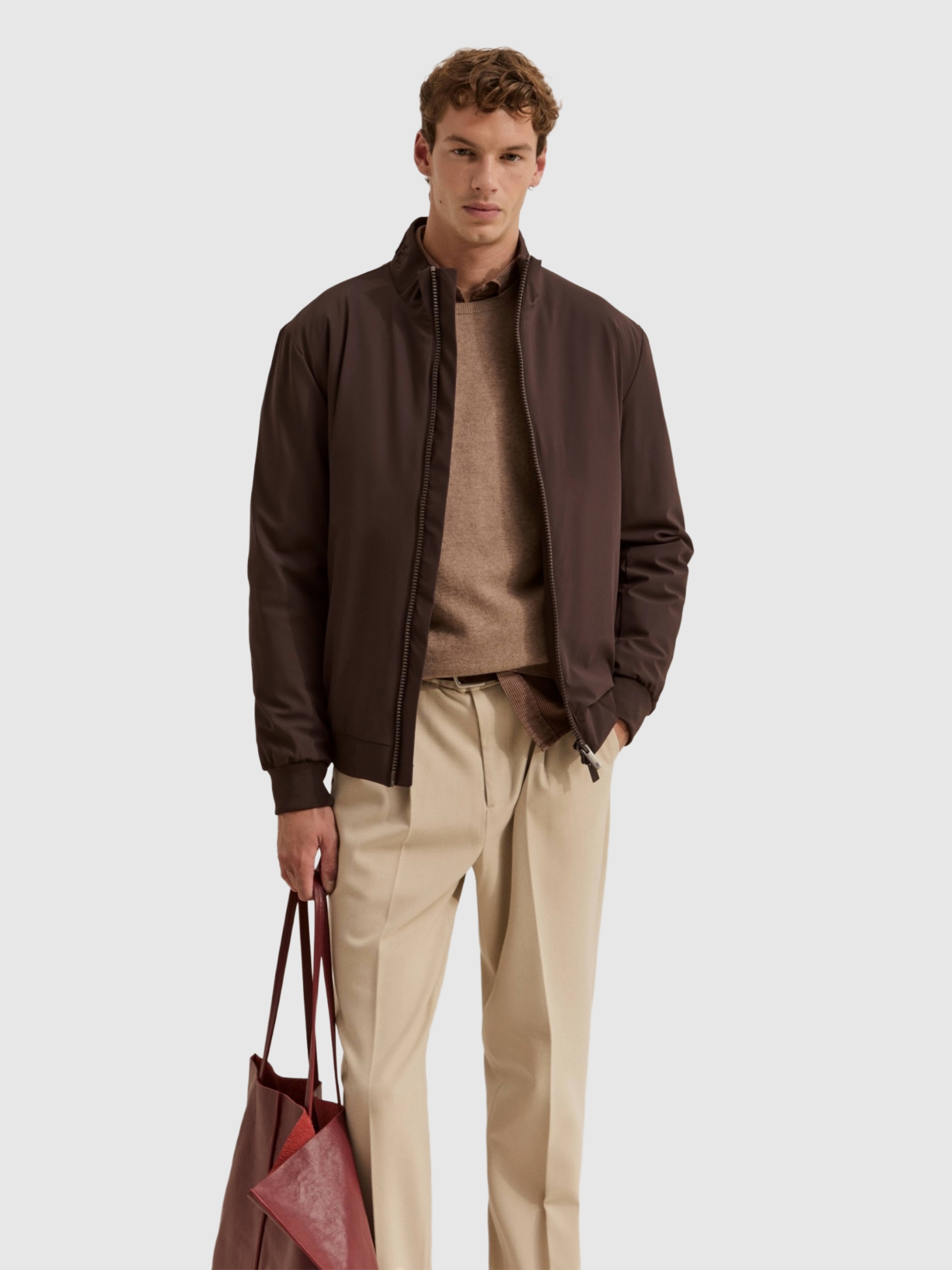 Jacket Man Dark Brown Lion Of Porches