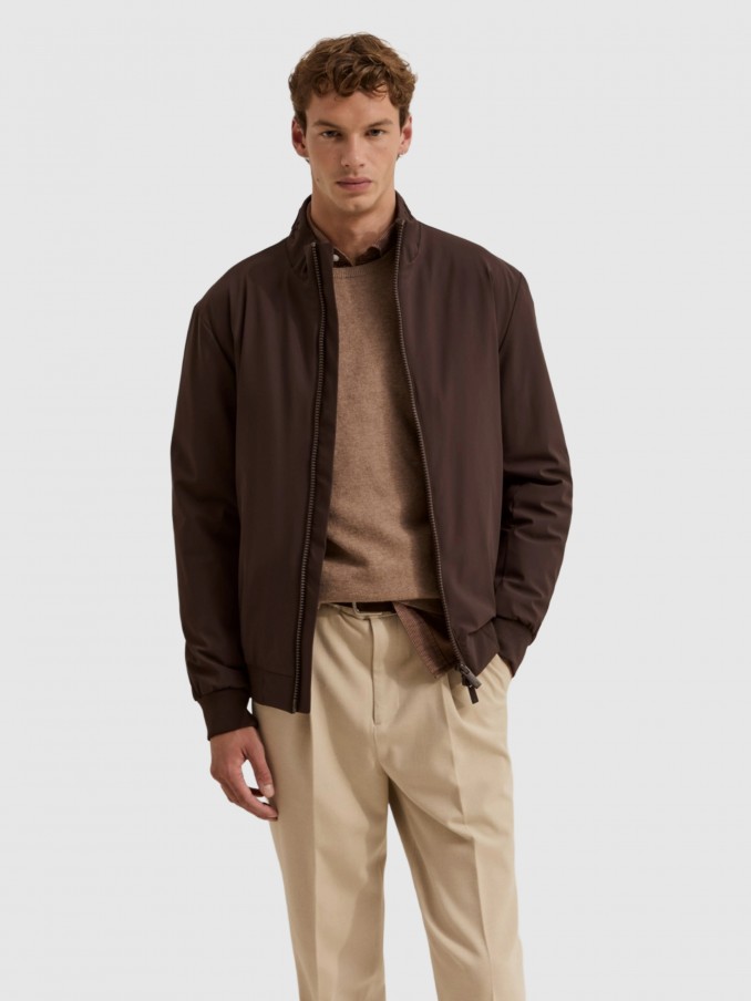 Jacket Man Dark Brown Lion Of Porches
