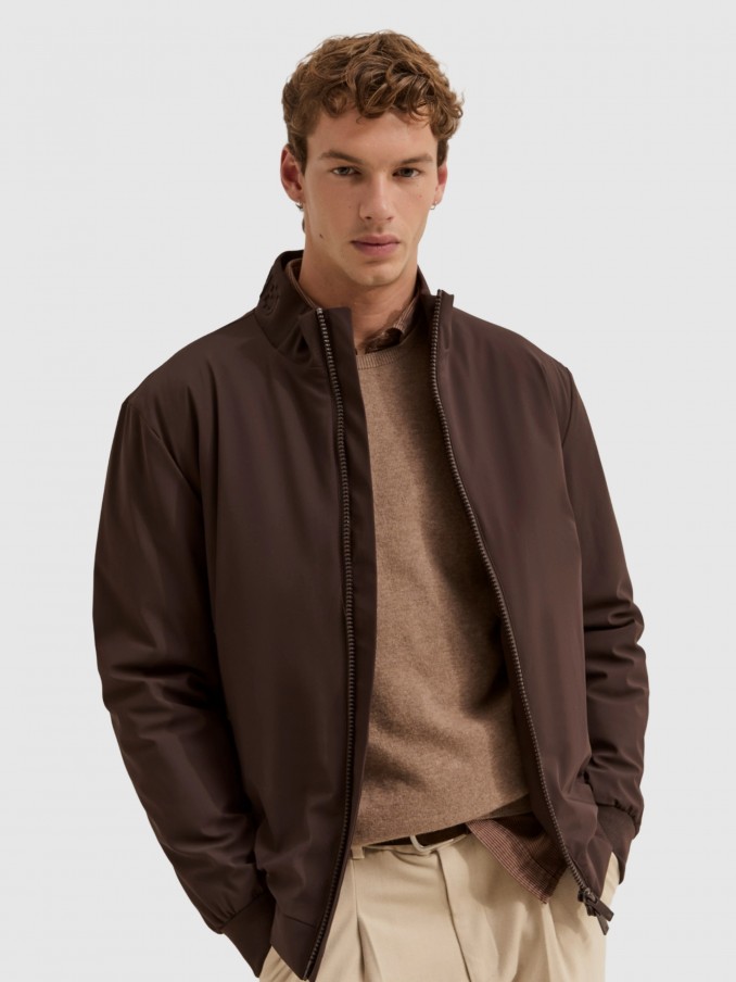 Jacket Man Dark Brown Lion Of Porches