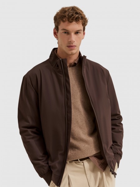 Jacket Man Dark Brown Lion Of Porches Jacket Man Dark Brown Lion Of Porches