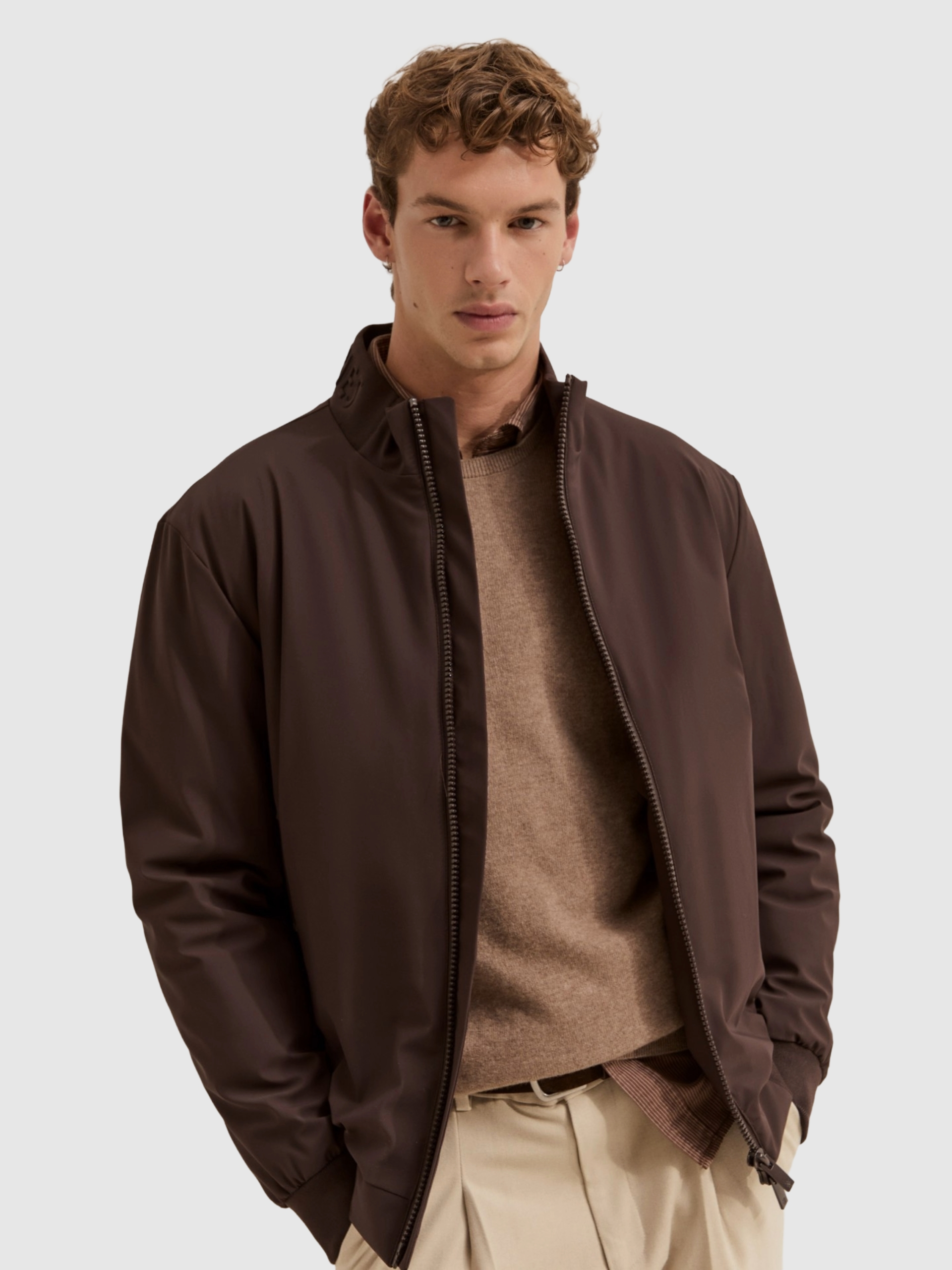 Jacket Man Dark Brown Lion Of Porches