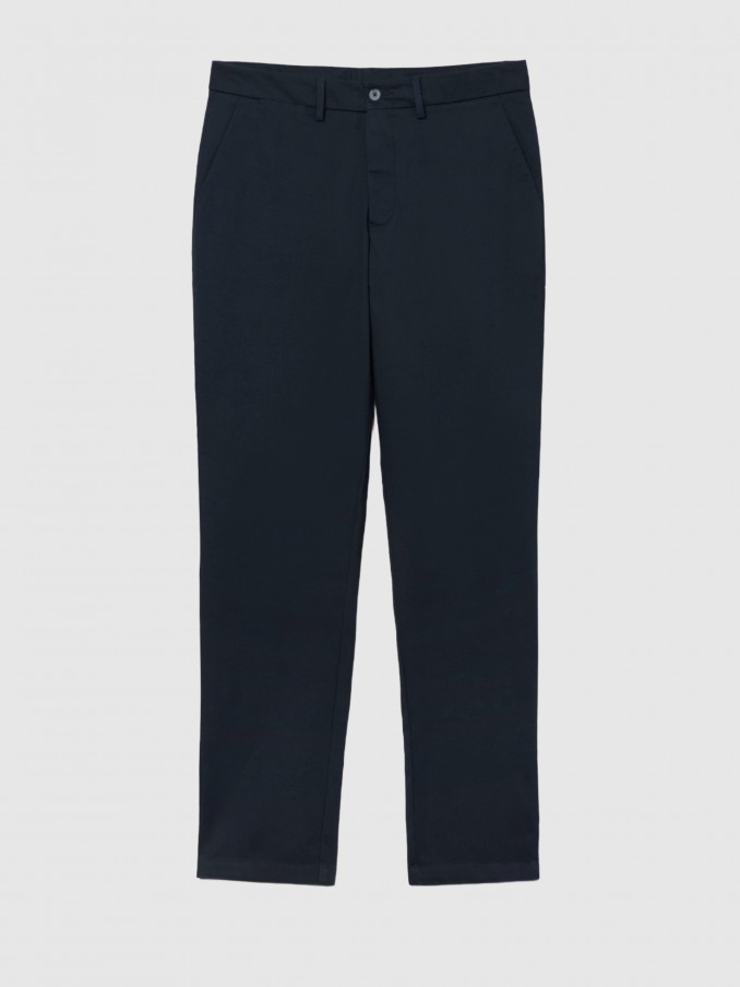 Pants Man Navy Blue Lion Of Porches