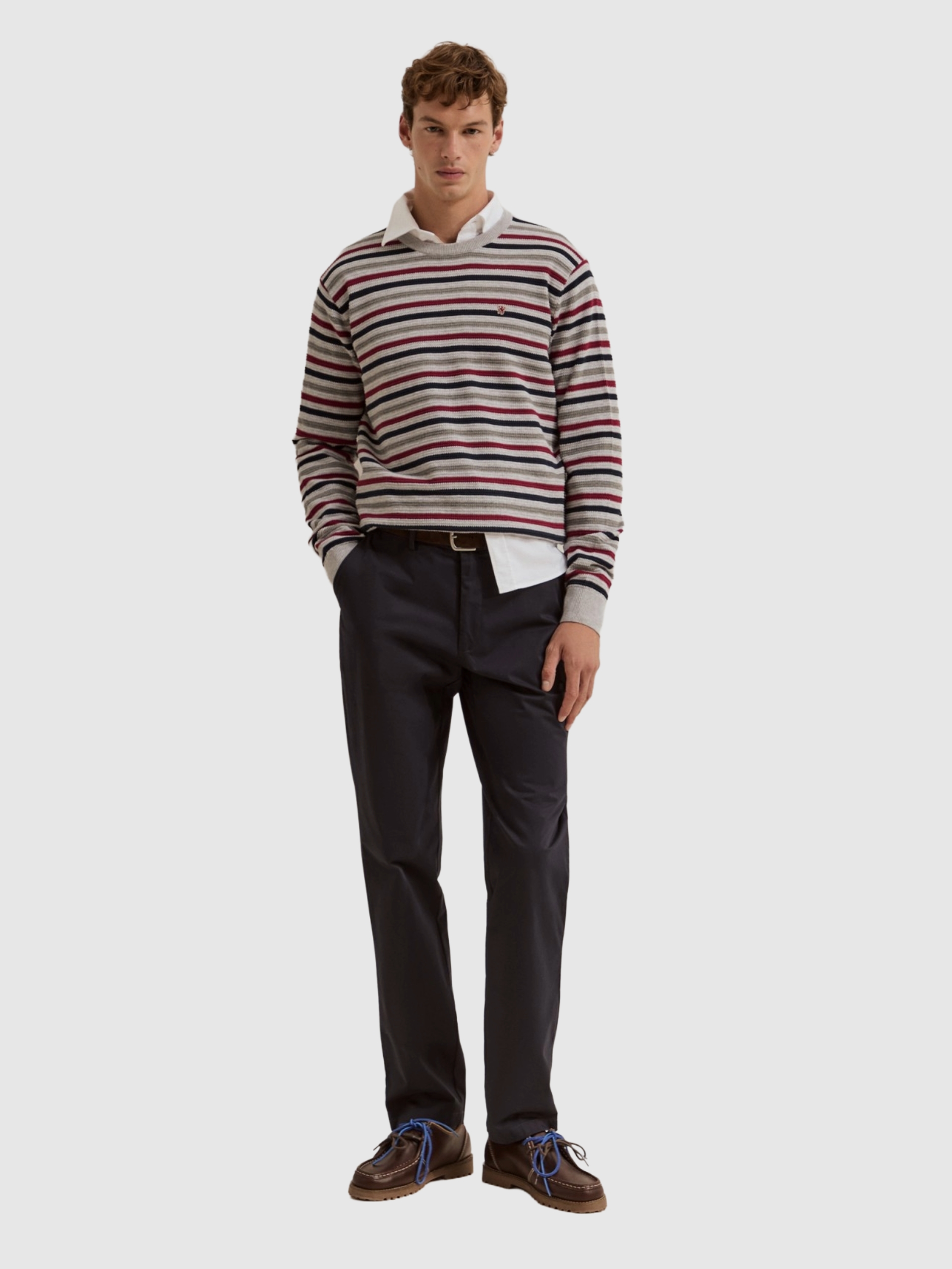 Pants Man Navy Blue Lion Of Porches