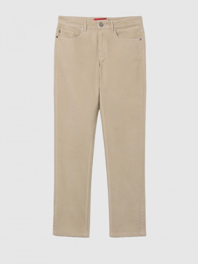 Pants Man Beige Lion Of Porches