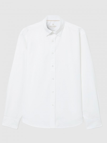 Camisa Hombre Blanco Lion Of Porches