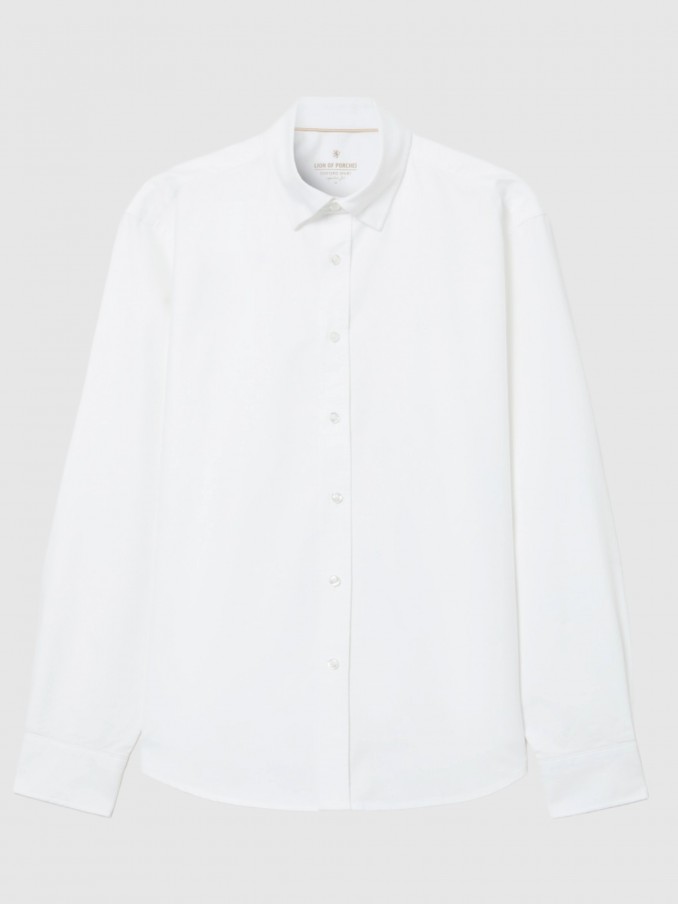 Camisa Hombre Blanco Lion Of Porches