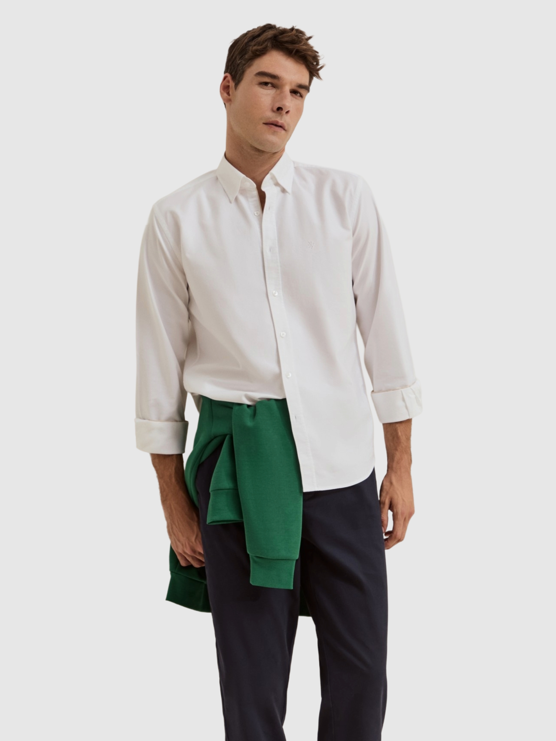 Camisa Hombre Blanco Lion Of Porches