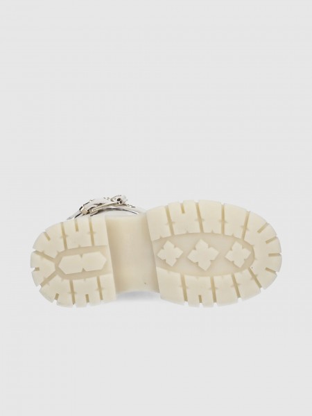 Botas Ni�a Crema Michael Kors