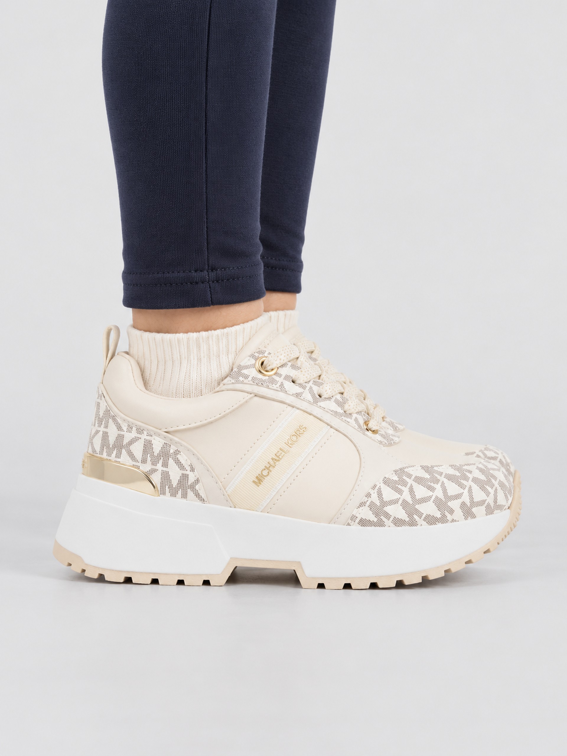 Tenis Niña Crema Michael Kors