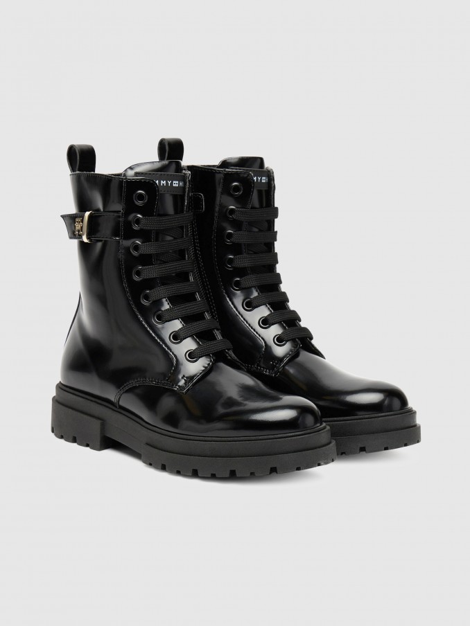 Boots Girl Black Tommy Jeans Kids