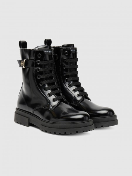 Boots Girl Black Tommy Jeans Kids