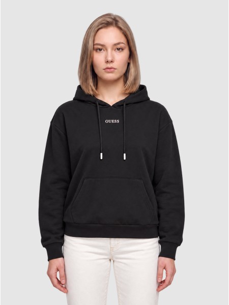 Sweatshirt Guess Mulher Fabrizia Hoodie Sweatshirt
