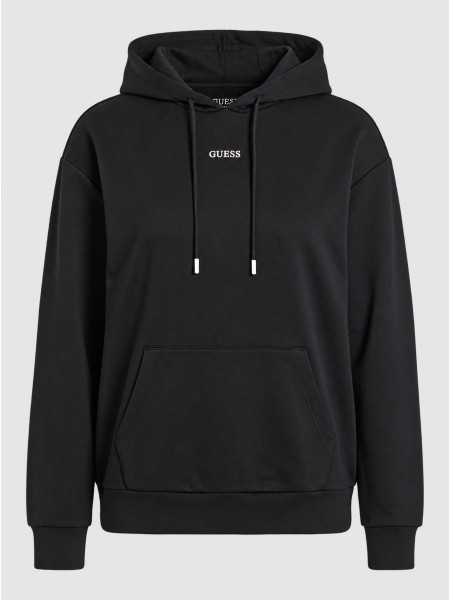 Sweatshirt Guess Mulher Fabrizia Hoodie Sweatshirt