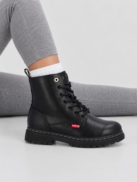 Botas Ni�a Negro Levis