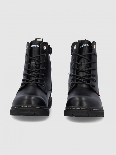 Botas Ni�a Negro Levis