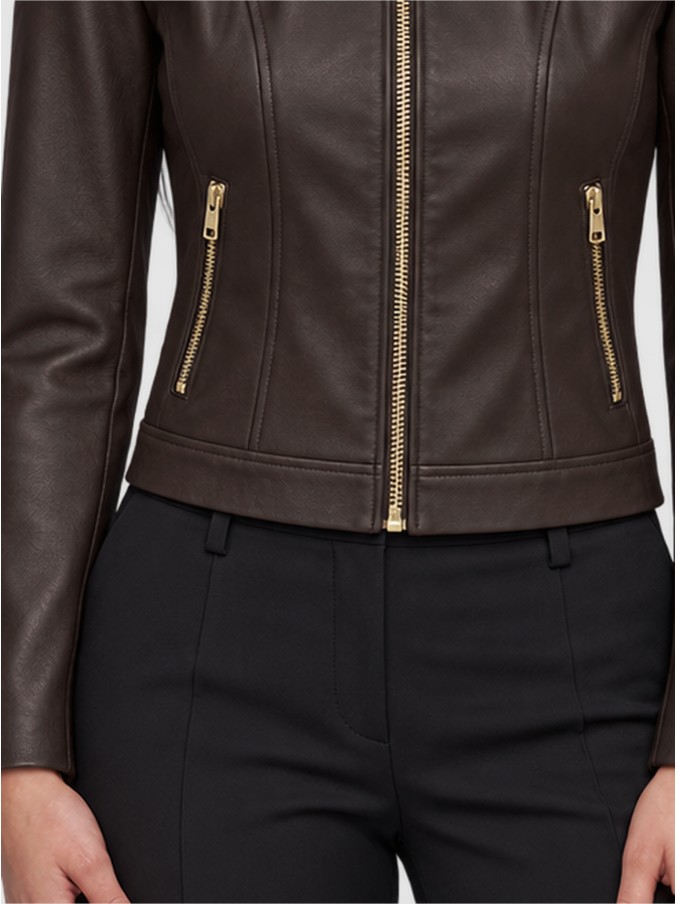Jacket Woman Brown Guess