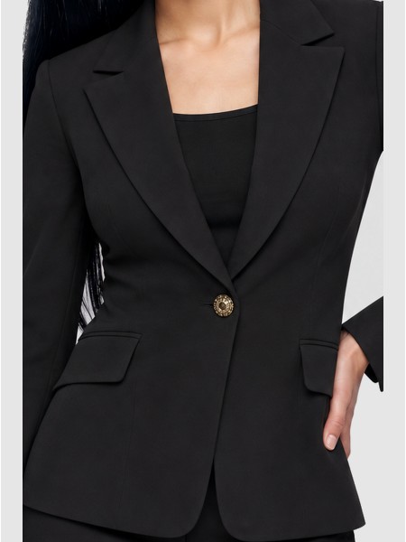 Blazer Mujer Negro Guess
