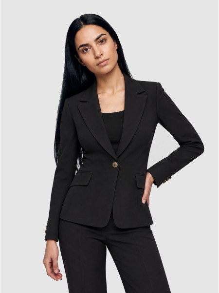 Blazer Woman Black Guess Blazer Woman Black Guess