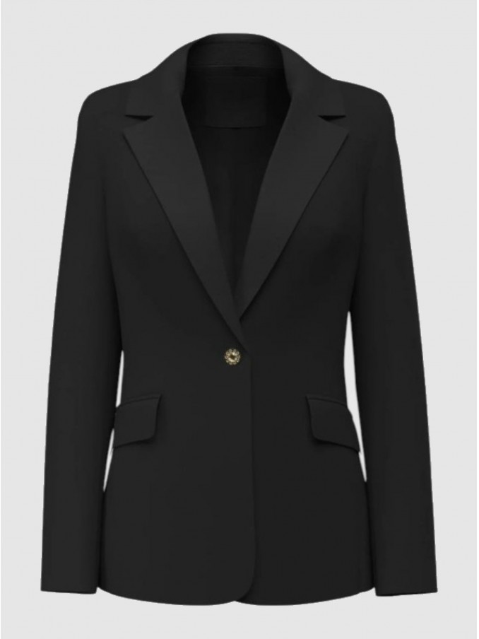 Blazer Mujer Negro Guess