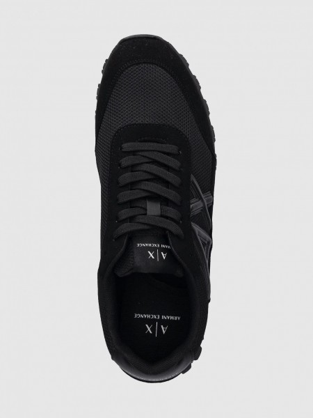 Tenis Hombre Negro Armani Exchange