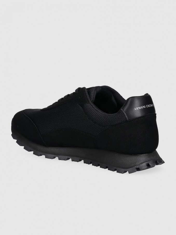 Tenis Hombre Negro Armani Exchange