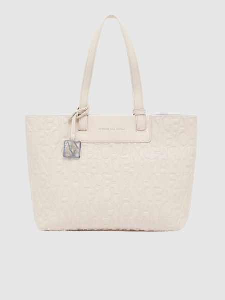 Mala Armani Exchange Mulher Liz Pebble Shopping M