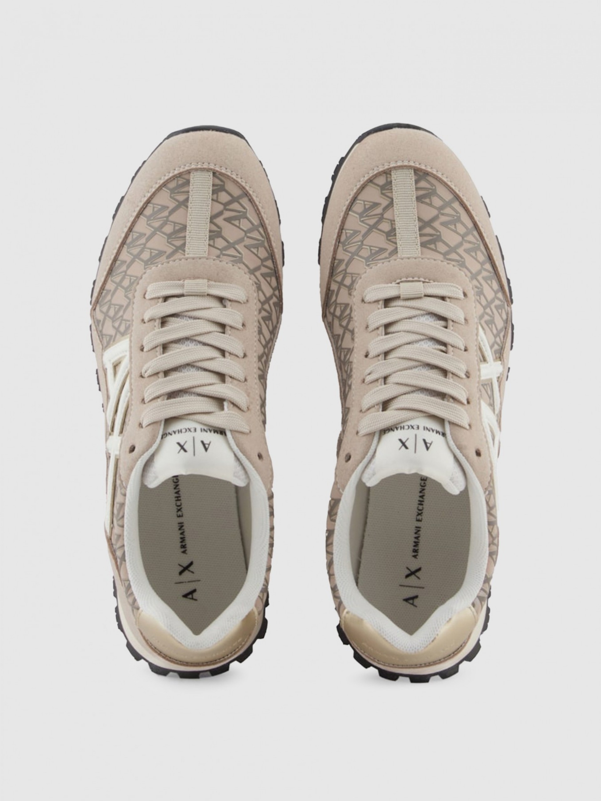 Tenis Mujer Crema Armani Exchange