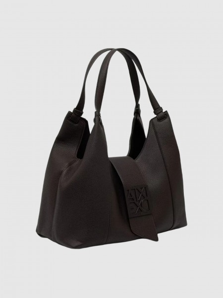 Mala Armani Exchange Mulher Susy Soft Hobo