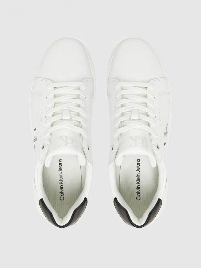 Sneakers Man White Calvin Klein