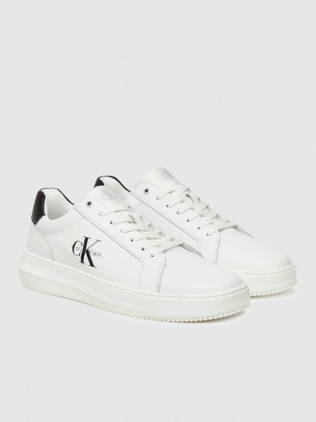 Sneakers Man White Calvin Klein