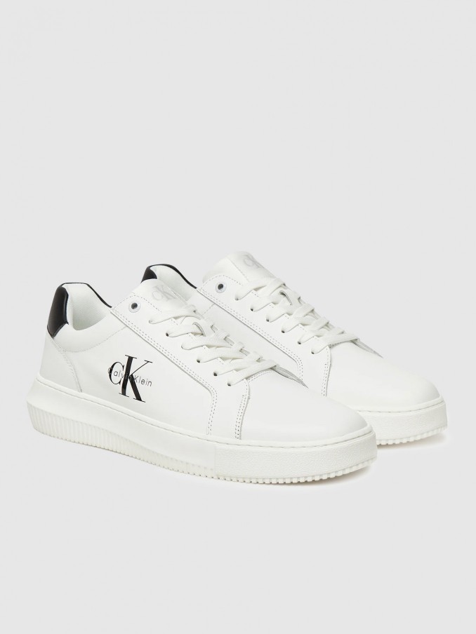 Sneakers Man White Calvin Klein
