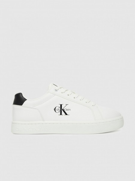 Tenis Hombre Blanco Calvin Klein