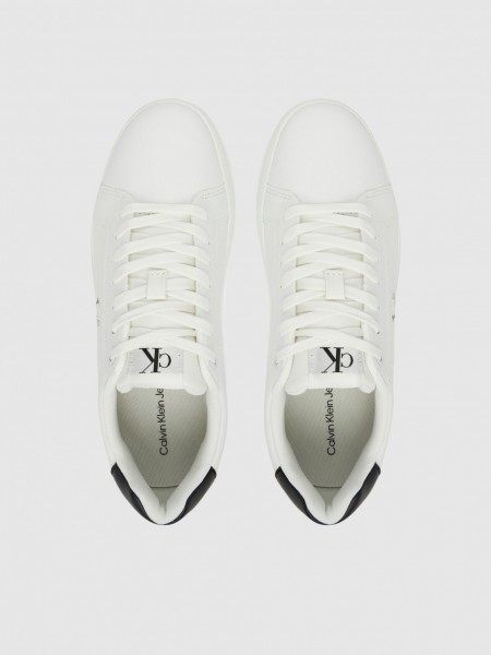 Tenis Hombre Blanco Calvin Klein