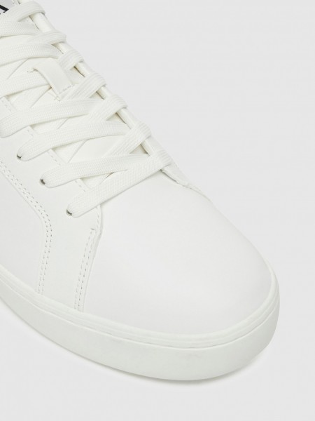 Tenis Hombre Blanco Calvin Klein